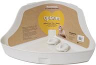convenient and spacious options corner litter tray medium: optimal solution for your cat's needs логотип