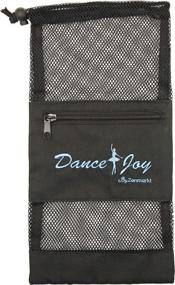 img 4 attached to Zenmarkt DanceJoy Women'S Mesh Shoe Bag For Pointe Ballet Dance Accessories