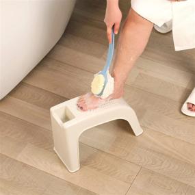 img 2 attached to Pedicure Footrest for Optimal Shaving, Bathing, and Manicure Experience