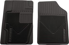 img 4 attached to 🚗 Husky Liners Heavy Duty Floor Mats - Black (51171) – Fits Acura MDX, Chevrolet Malibu, Chrystler PT Cruiser, Ford Fusion, and more – 2 Pcs