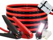 autogen jumper cables heavy duty 1 gauge 1ga 30 ft with quick connect plugs travel bag for truck suv car logo