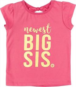 img 4 attached to 👕 Fayfaire Big Sister Shirt Outfit: Premium Quality Big Sis Clothing 2T-4T