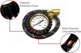img 3 attached to Zmotors Pressure Gauge Vehicles Motorcycle