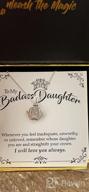 img 1 attached to Aphrodite's Luxe Crown Necklace for Daughter - Perfect Mother Daughter Gift, Graduation & Birthday Present from Mom and Dad review by Adrian Ojeda