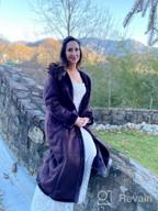 img 1 attached to Stay Warm In Style With BGSD Women'S Hooded Faux Shearling Maxi Coat review by Chris Nako