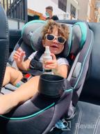 img 1 attached to Polarized Square Sunglasses For Baby Boys And Girls With Strap, Ideal For Age 0-24 Months By COCOSAND review by Luckie Davidson
