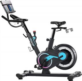 img 4 attached to Stamina Muuv Connected Exercise Bike With Bluetooth Smart Mount, Personalized Audio Coaching App And Wireless Technology