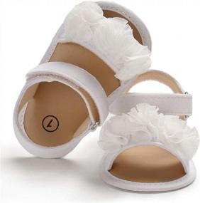 img 1 attached to Симпатичные и удобные: сандалии для новорожденных девочек LAFEGEN — идеальная модельная обувь на лето!