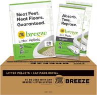 purina tidy cats breeze litter system cat refill bundle - ultimate hygiene solution in a 7.91 lb. box logo