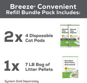 img 3 attached to Purina Tidy Cats Breeze Litter System Cat Refill Bundle - Ultimate Hygiene Solution in a 7.91 lb. Box