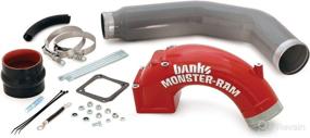 img 3 attached to Boosted Performance: Banks 42766 Monster Ram Intake System featuring Enhanced Boost Tube