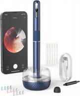 bebird note5 pro ear cleaner kit with 10 megapixels camera, tweezers, 12 spoons & base storage - safely remove wax from ears for iphone and android logo
