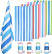 bogi microfiber beach towel set - lightweight, quick-drying & oversized towels for bathing, swimming, yoga & more logo