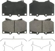 🔵 wagner zd812 ceramic disc brake pad set for quickstop performance логотип