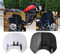 enhanced windshield for honda rebel cmx 300 cmx 500 2017-2022 - smoke finish & efficient wind deflectors логотип