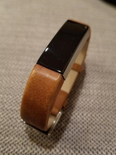 img 1 attached to Beyite Leather Bands: Perfect Fit For Fitbit Alta And Alta HR (5.5" - 8.1") review by Vincent Lott