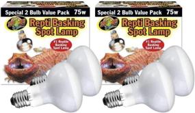 img 2 attached to 2-Pack Reptile Basking Spot Lamp 75 Watts with Attached Pro-Tip Guide for Optimal Zoom