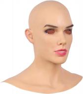 realistic silicone head mask hand-made face masquerade for crossdresser transgender cosplay halloween costumes logo