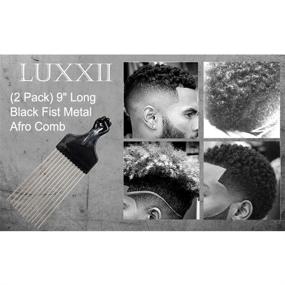 img 3 attached to 💇 Ultimate Detangling and Styling Hair Care with Luxxii Black Metal Tools & Appliances