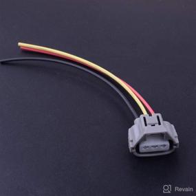 img 3 attached to 🔌 High-Quality 3-Way 3-Pin Turn Light Signal Harness Cable Connector for Toyota Scion Lexus Acura Honda Nissan Infiniti by Beler