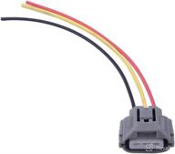 🔌 high-quality 3-way 3-pin turn light signal harness cable connector for toyota scion lexus acura honda nissan infiniti by beler logo