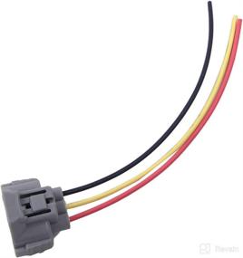 img 2 attached to 🔌 High-Quality 3-Way 3-Pin Turn Light Signal Harness Cable Connector for Toyota Scion Lexus Acura Honda Nissan Infiniti by Beler