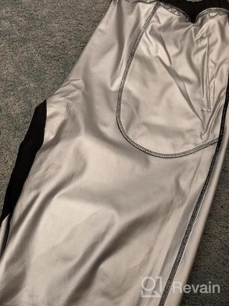 img 1 attached to Men'S Thermo Body Shaper Sweat Sauna Pants For Weight Loss - Perfect For Exercise, Workout, And Training review by Hassan Barrera