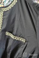 img 1 attached to 👘 Muslim Caftan with Zipper Closure by ONTBYB review by Eric Grayson