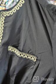 img 5 attached to 👘 Muslim Caftan with Zipper Closure by ONTBYB