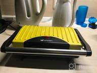 img 1 attached to Sandwich maker Kitfort KT-1609 Panini Maker, red review by Anna Jonas ᠌