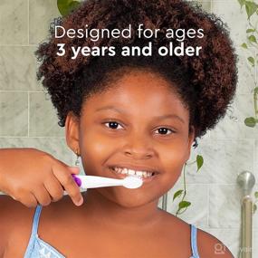 img 2 attached to Upgrade Your Kids' Oral Care with RADIUS Toothbrush Totz Plus Mint: Gentle & Effective Brushing