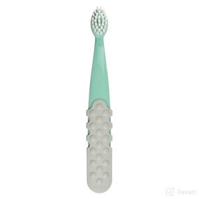 img 3 attached to Upgrade Your Kids' Oral Care with RADIUS Toothbrush Totz Plus Mint: Gentle & Effective Brushing