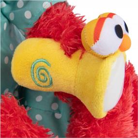 img 1 attached to Официальная плюшевая игрушка Elmo Muppet перед сном GUND Sesame Street, светящаяся в темноте плюшевая игрушка премиум-класса для детей от 1 года, красная, 12 дюймов