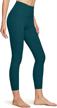 stay stylish and comfortable with tsla women's capri yoga pants - perfect for running and workouts - with convenient hidden/side pockets! logo