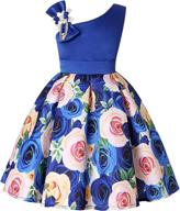 👑 enchanting princess birthday independence vintage dresses: perfect girls' clothing in dresses logo