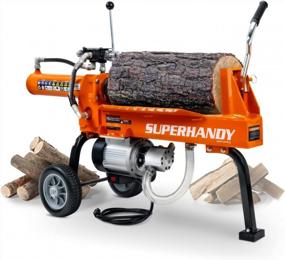 img 4 attached to 14 Ton Electric Log Splitter: Portable, Rapid Auto Return Hydraulic Ram System