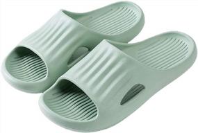 img 4 attached to Women'S Non-Slip Nanxson TX0002 Shower Bath Slippers Beach Sandals Indoor Home