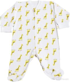 img 1 attached to Piece Pajamas Parent Giraffe Months