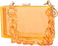 👛 shiratori vintage women's handbags & wallets made from acrylic lipstick evening via clutches & evening bags логотип