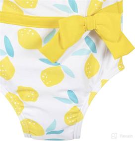 img 2 attached to Gerber One Piece Swimsuit Yellow Months Apparel & Accessories Baby Boys ~ Clothing