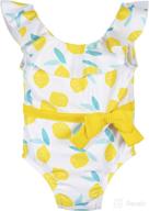 gerber one piece swimsuit yellow months apparel & accessories baby boys ~ clothing logo