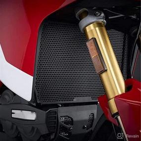 img 3 attached to 🔒 Durable Aluminium Alloy Radiator Grille Guard for Ducati Multistrada 950/S, 1260/S, 1200 S, and Enduro Models (2015-2018): Enhance Protection and Style!