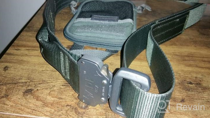 img 1 attached to Fusion Tactical Military Riggers Foliage Men's Accessories and Belts review by Rich Montgomery