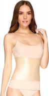 women's medium control tummy camisol shapewear - ilusion 4300 (size small to xlarge) logo