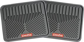 img 3 attached to Premium Protection for Your Rear Floor: Dee Zee DZ90713 All Weather Mats