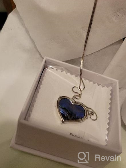 img 1 attached to Sterling Silver Heart Pendant Necklace: Always My Sister Forever My Friend - Ideal Sister Gifts for Birthday, Christmas, Women, Best Friend, and Classmates review by Jamie Vanderburg