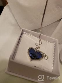 img 5 attached to Sterling Silver Heart Pendant Necklace: Always My Sister Forever My Friend - Ideal Sister Gifts for Birthday, Christmas, Women, Best Friend, and Classmates