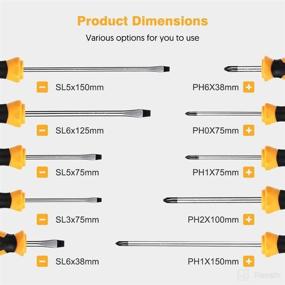 img 1 attached to Screwdriver Magnetic Precision Phillips Improvement Tools & Equipment