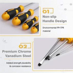 img 2 attached to Screwdriver Magnetic Precision Phillips Improvement Tools & Equipment