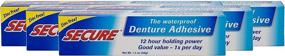 img 4 attached to 💦 Denture Waterproof Adhesive: Revolutionary Secure Solution for Oral Care